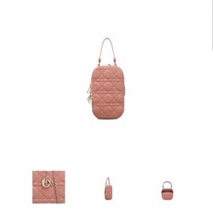 Lady Dior Phone Holder Bag